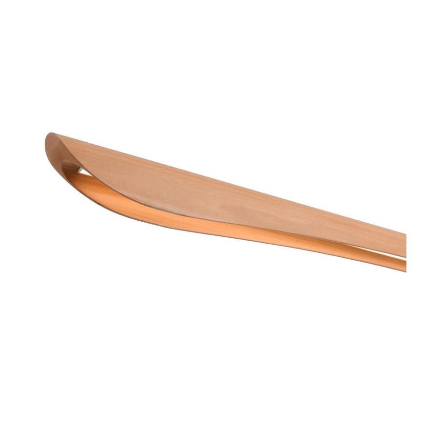 Suspension filaire LED/26W/230V 4000K 150 cm hêtre/bois massif