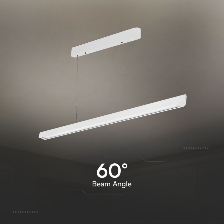 Suspension filaire LED/36W/230V 3000/4000/6400K blanc
