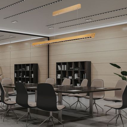 Suspension filaire LED/36W/230V 3000/4000/6400K doré