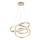 Suspension filaire LED/38W/230V 3000K 50x50 cm