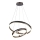 Suspension filaire LED/50W/230V 3000K d. 62 cm marron