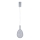 Suspension filaire LED/6,3W/230V 3000K chrome brillant d. 14 cm
