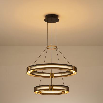 Suspension filaire LED/62W/230V 3000K 62x120 cm