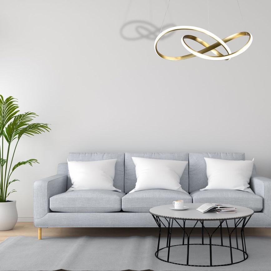 Suspension filaire LED CAPPIO LED/36W/230V doré
