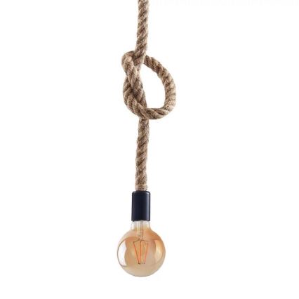 Suspension filaire LED ROPE 1xE27/8W/230V