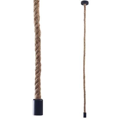 Suspension filaire LED ROPE 1xE27/8W/230V