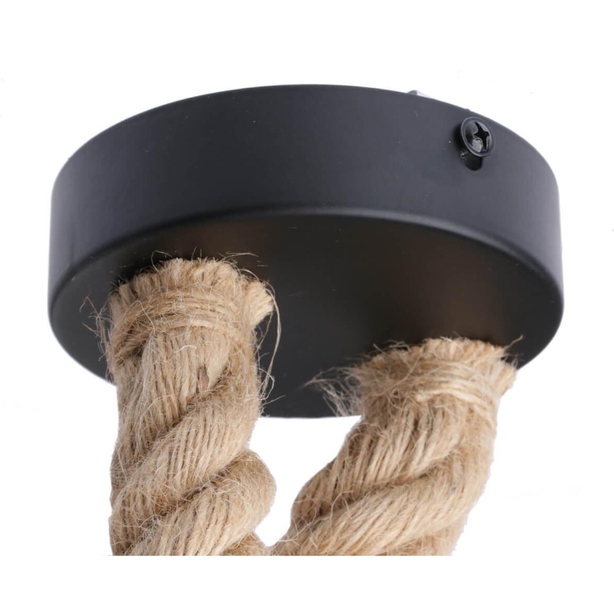 Suspension filaire ROPE 2xE27/10W/230V