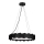 Suspension filaire LED SOHO 1xLED/24W/230V noire