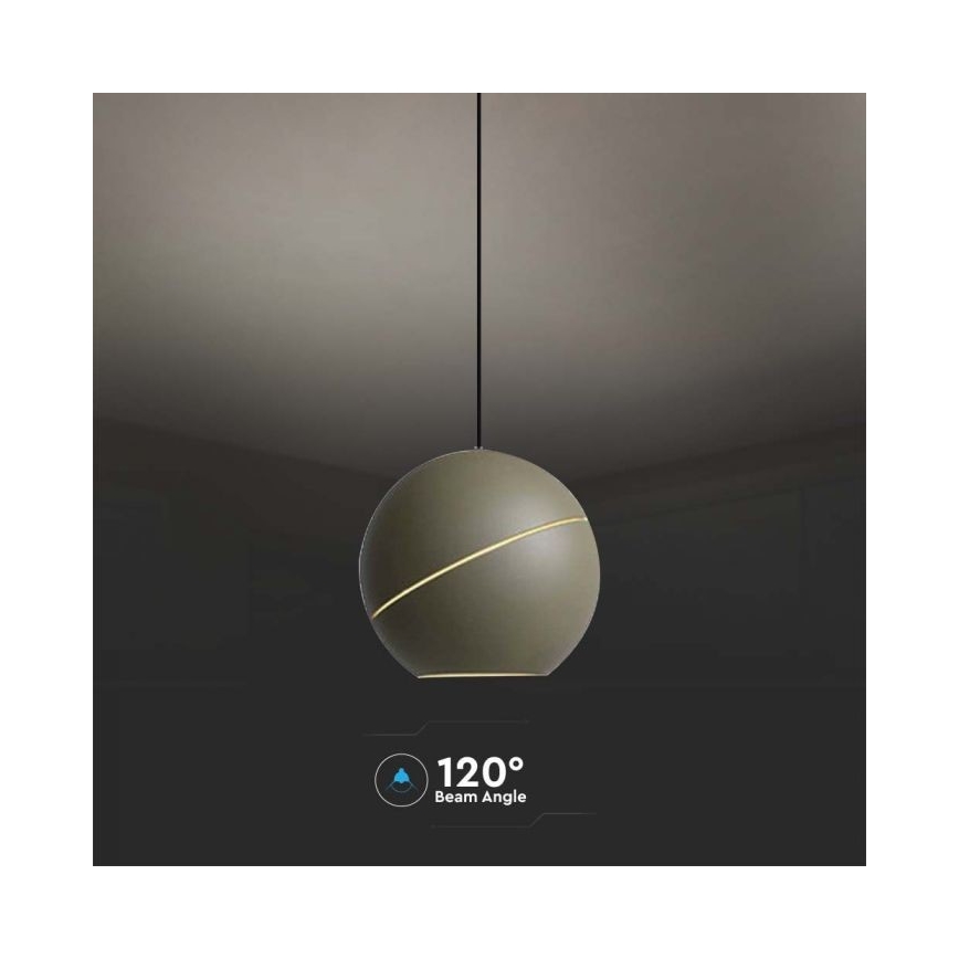 Suspension filaire LED tactile LED/8,5W/230V 3000K doré
