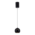 Suspension filaire LED tactile LED/8,5W/230V 3000K noir