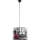Suspension filaire LONDON 1xE27/15W/230V gris