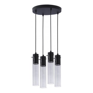 Suspension filaire LOOK GRAPHITE 4xGU10/50W/230V