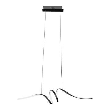 Suspension filaire LOOP LED/28W/230V noir