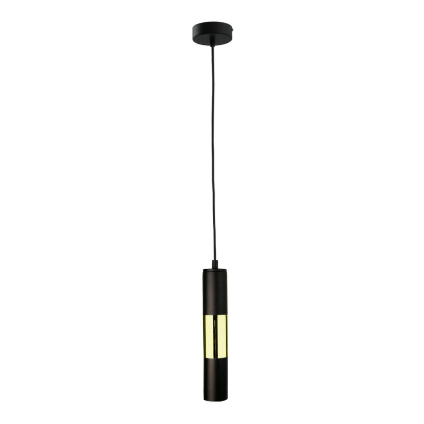 Suspension filaire MAGNUMA 1xGU10/50W/230V noir/or