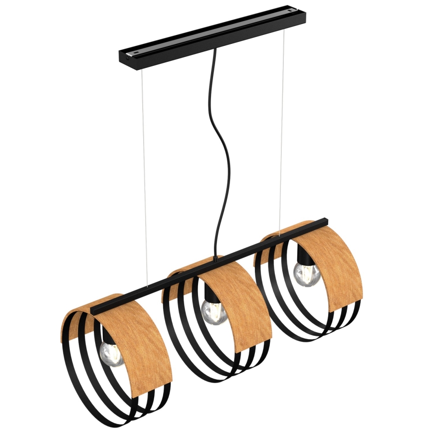 Suspension filaire MALM 3xE27/60W/230V