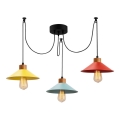 Suspension filaire MANAVGAT 3xE27/100W/230V araignée