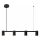 Suspension filaire MARIBEL 4xGU10/10W/230V noir