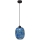 Suspension filaire MARLBE 1xE27/60W/230V bleu