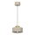 Suspension filaire MARTI 1xE27/15W/230V beige/doré