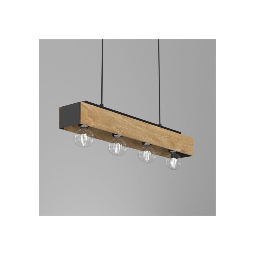 Suspension filaire MILUZA 4xE27/15W/230V