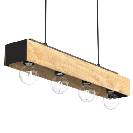 Suspension filaire MILUZA 4xE27/15W/230V
