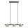 Suspension filaire MIRELLA 3xGX53/6W/230V doré/noir