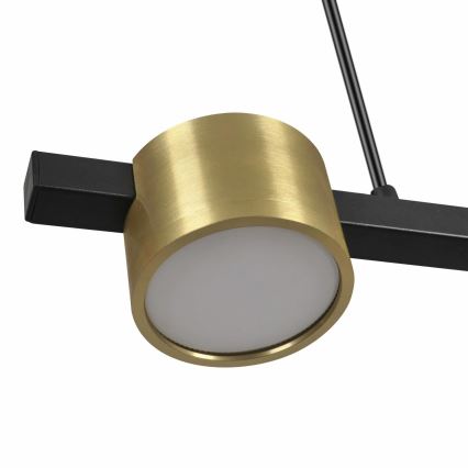 Suspension filaire MIRELLA 3xGX53/6W/230V doré/noir