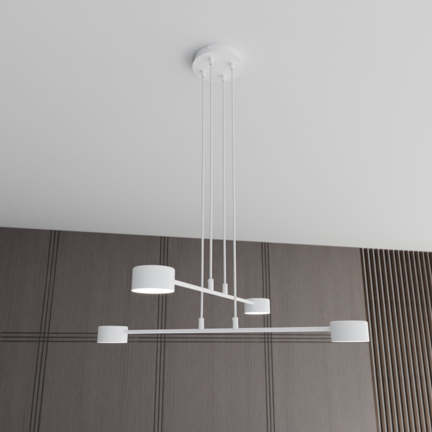 Suspension filaire MODUS 4xGX53/10W/230V blanc