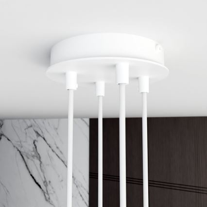 Suspension filaire MODUS 4xGX53/10W/230V blanc