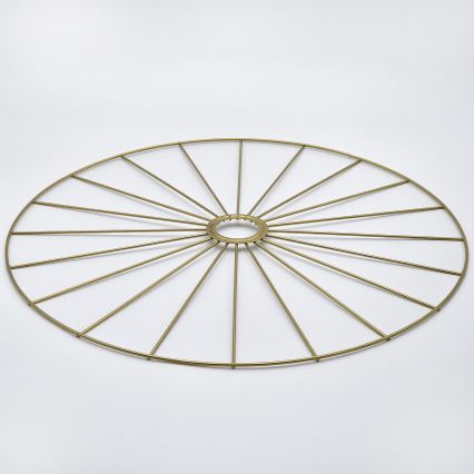 Suspension filaire MONTANA 1xE27/15W/230V d. 45 cm doré/noir