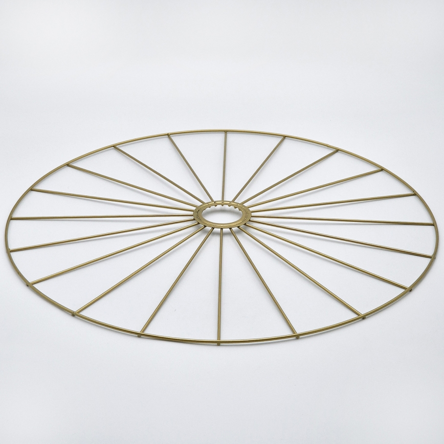 Suspension filaire MONTANA 1xE27/15W/230V d. 45 cm doré/noir