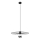 Suspension filaire MONTANA 1xE27/15W/230V d. 45 cm noir