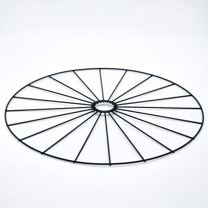 Suspension filaire MONTANA 1xE27/15W/230V d. 45 cm noir