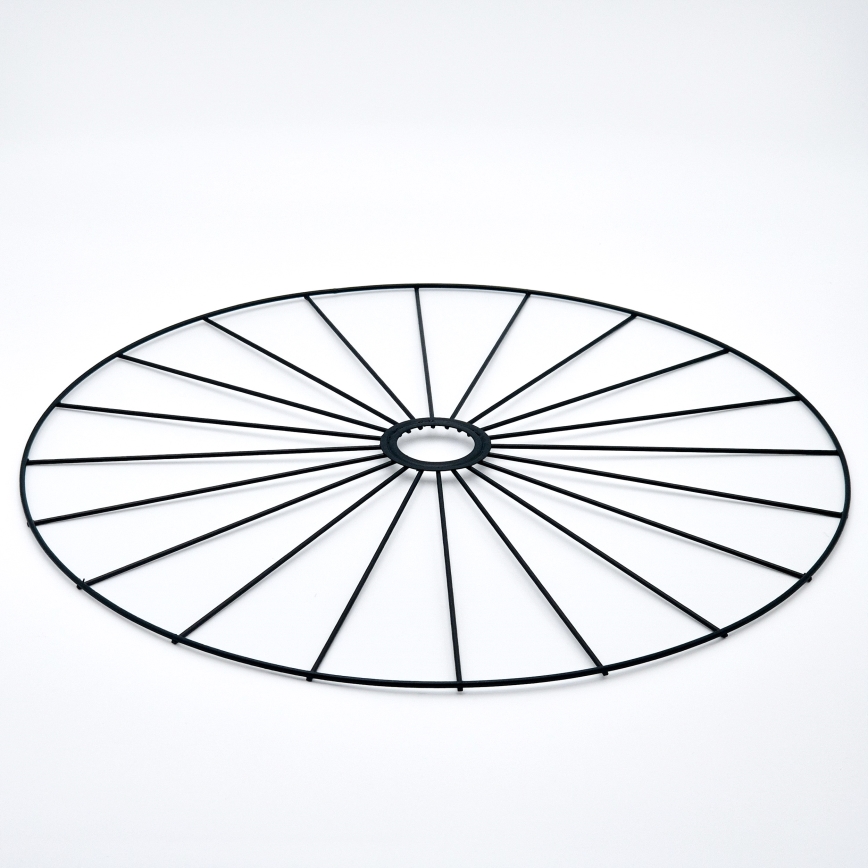 Suspension filaire MONTANA 1xE27/15W/230V d. 45 cm noir