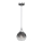 Suspension filaire MONTE 1xE27/60W/230V d. 15 cm chrome mat