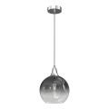 Suspension filaire MONTE 1xE27/60W/230V diam. 20 cm chrome mat