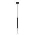 Suspension filaire MOSAIC 1xG9/12W/230V noir/chrome brillant