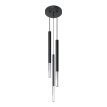 Suspension filaire MOSAIC 3xG9/12W/230V noir/chrome brillant