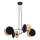Suspension filaire MOTIF 4xE14/10W/230V noir
