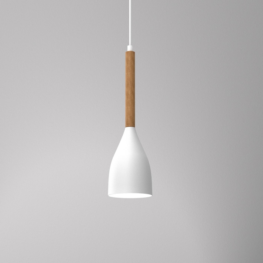 Suspension filaire MUZA NEW 1xE27/60W/230V blanche