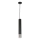 Suspension filaire NEST 1xGU10/8W/230V noir/chrome brillant