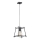 Suspension filaire NETI 1xE27/15W/230V noir