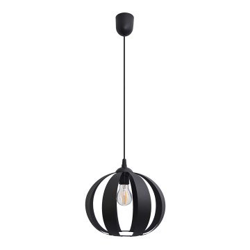 Suspension filaire NEWTON 1xE27/15W/230V noir