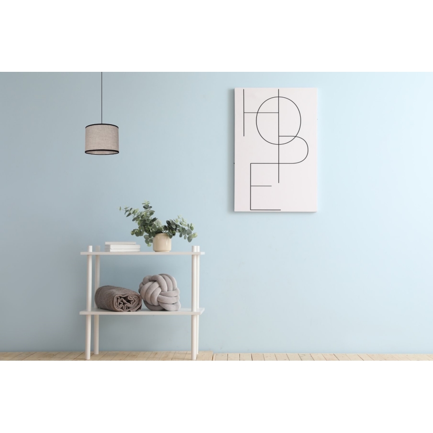 Suspension filaire NEXO 1xE27/60W/230V d. 20 cm