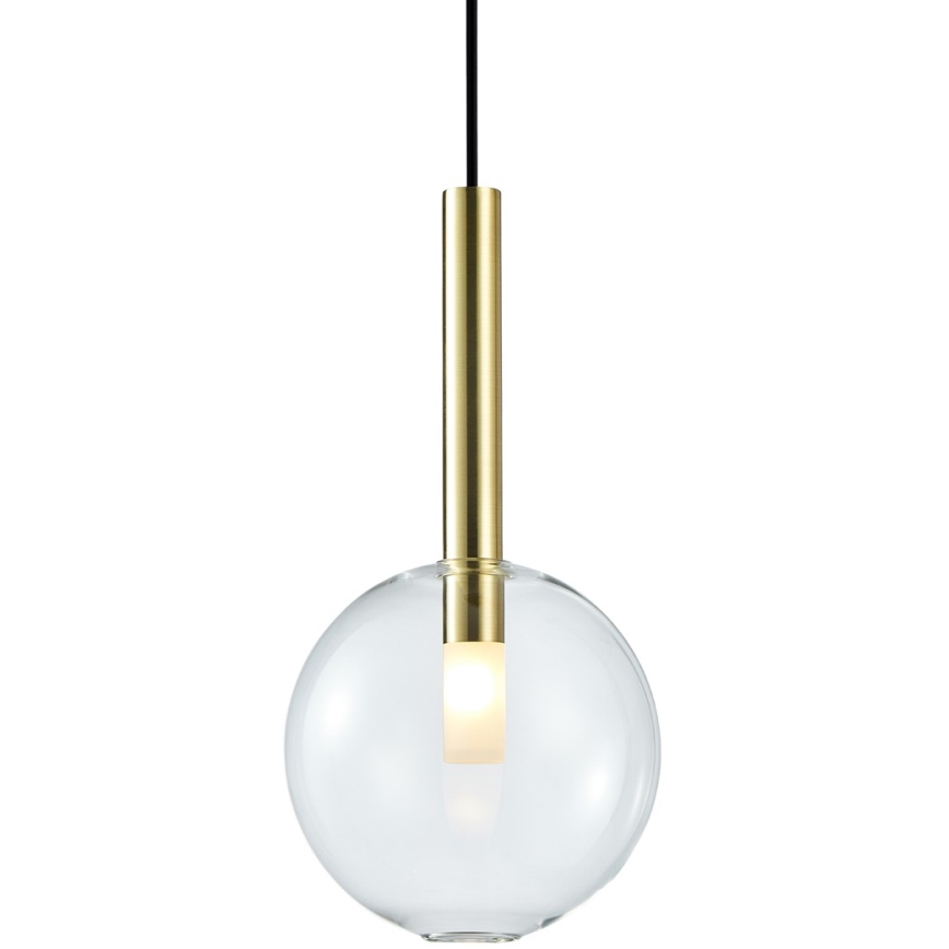 Suspension filaire NIKO 1xG9/9W/230V d. 20 cm doré