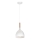 Suspension filaire NOAK WOOD 1xE27/15W/230V blanc/hêtre