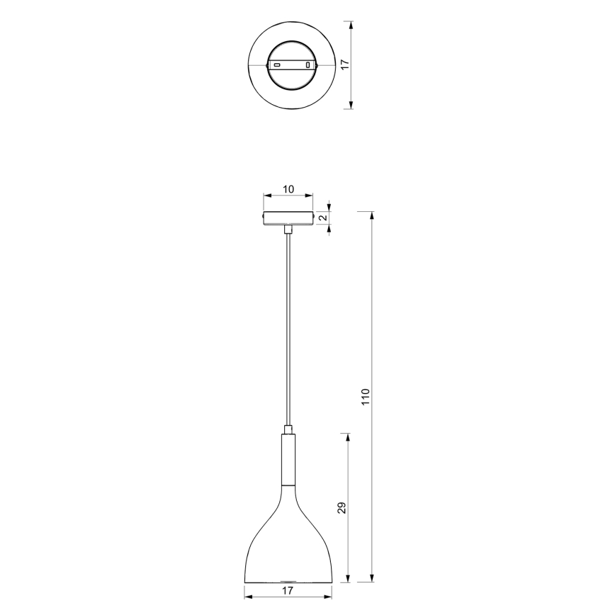 Suspension filaire NOAK WOOD 1xE27/15W/230V blanc/hêtre