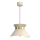 Suspension filaire NORGE 1xE27/15W/230V beige/doré
