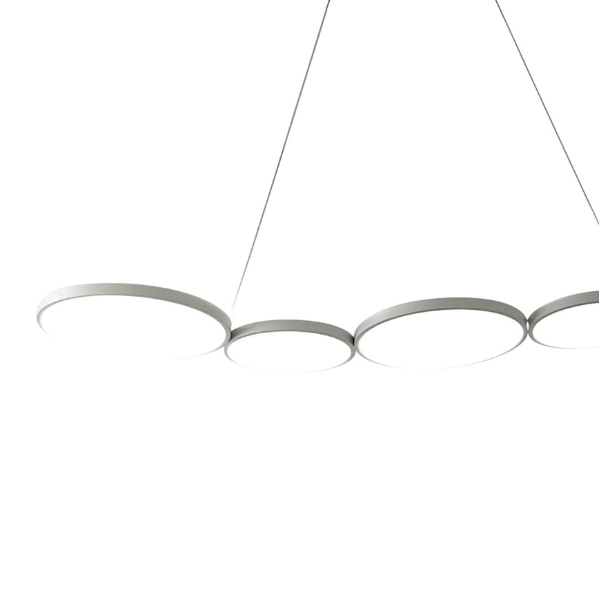 Suspension filaire OLYMPIA 5xLED/10W/230V gris