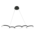 Suspension filaire OLYMPIA 5xLED/10W/230V noir